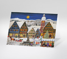 Winterstimmung auf dem Marktplatz