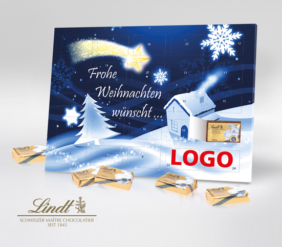 Tisch-Adventskalender Lindt Sternenschweif-0